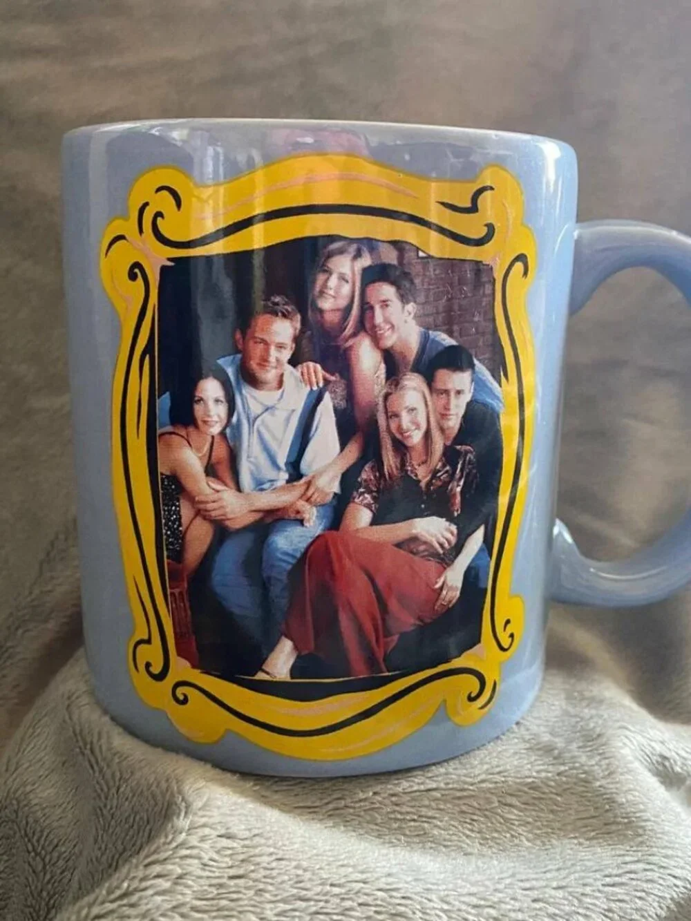 Warner Bros. blue mug
